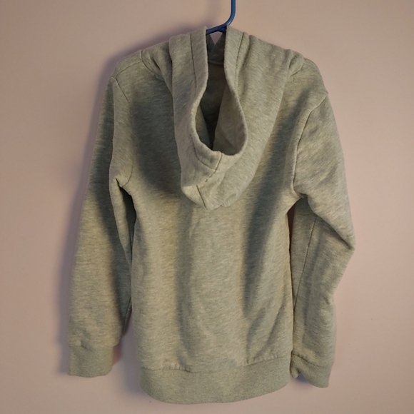(2 for $15) Puma kids gray pullover hoodie size 7 (small) - Picture 2 of 4